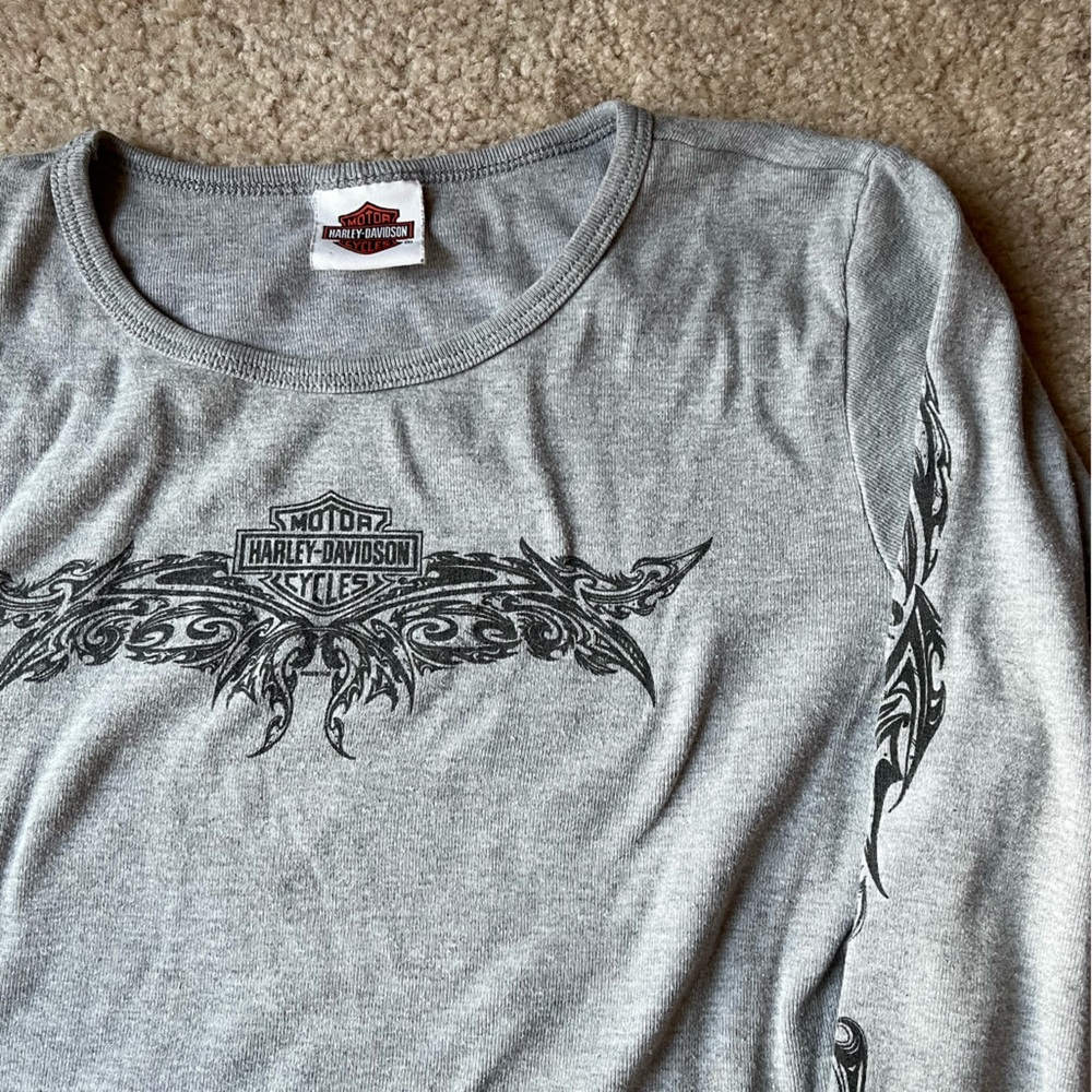 Harley Davidson Long Sleeve Shirt Sz M